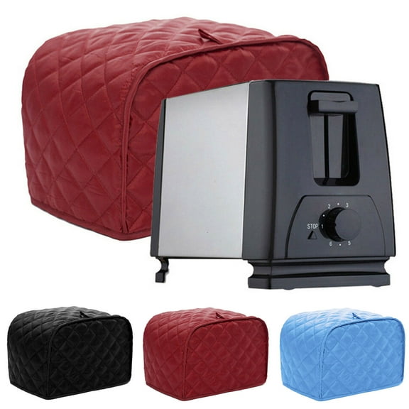 Travelwant Toaster Cover, Quilted Toaster Cover 2 Slice,Kitchen Small Appliance Covers, Toaster Cover Fits for Most Standard 2 Slice Toasters