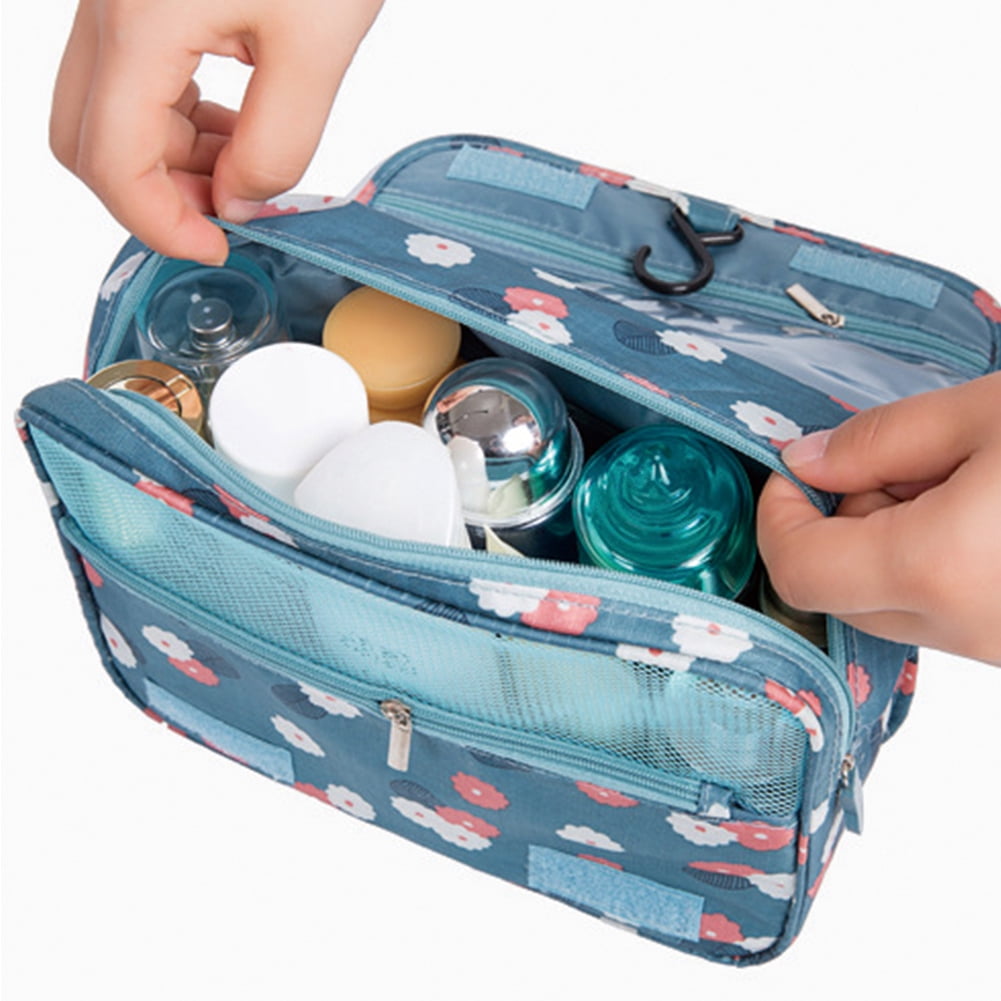 Travelwant Toiletry Bag Hanging Travel Makeup Organizer with TSA ...