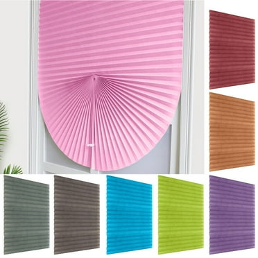 Travelwant Window Shades - Pleated Paper Shades for Indoor Window Covers - Blackout Blinds