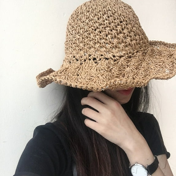 Travelwant Women Crown Wide Brim Sun Hats Summer UV UPF Hat for Beach Hiking Garden Travel Lawn Work Chin Strap