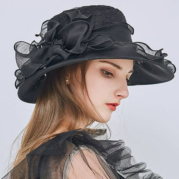 Travelwant Women's Church Derby Dress Fascinator Bridal Cap British Tea Party Wedding Hat