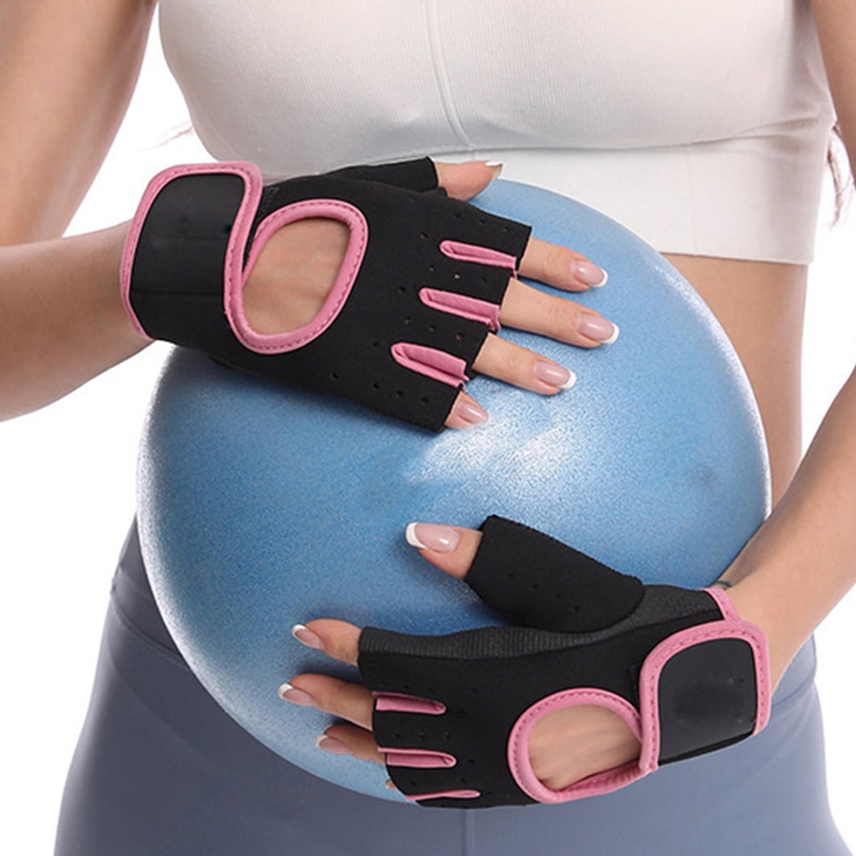 Travelwant Workout Gloves for Men and Women,HalfFinger Exercise Gloves