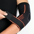 thumbnail image 1 of Travelwnat Bursitis Elbow Pad Brace | Compression Arm Sleeve Wrap with Padded Soft Support Cushion for Olecranon Joint Pain, Bursa Protection, 1 of 1
