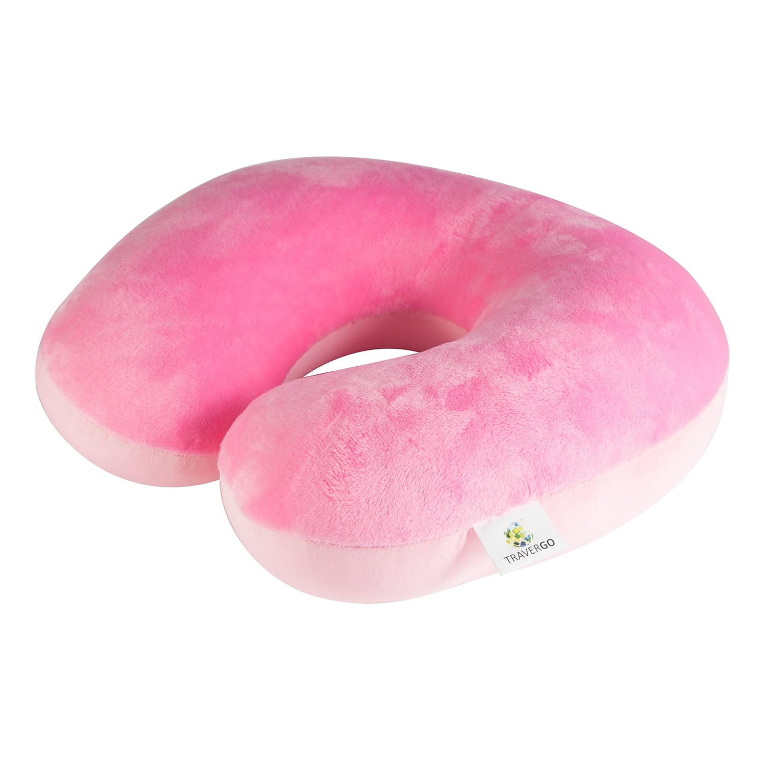 TraverGo Micrbead Neck Pillow TR1020PK, Pink