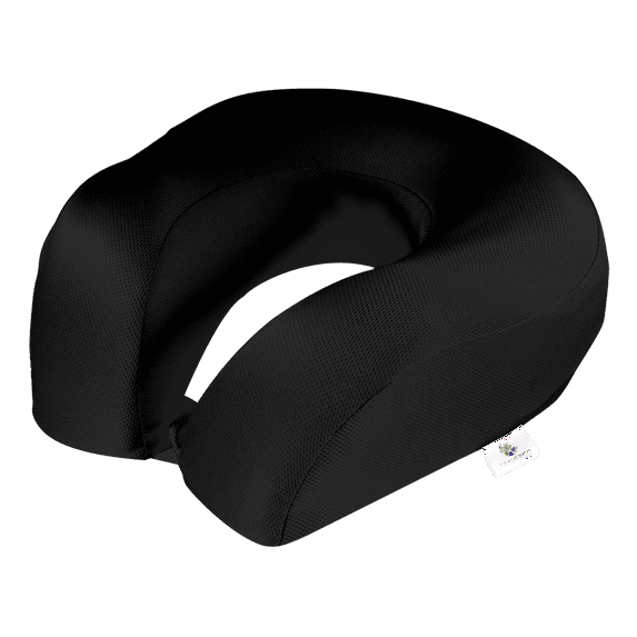Travergo by GoGreen Power Memory Foam Travel Neck Pillow - TR1040BK