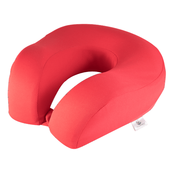 Travergo by GoGreen Power Memory Foam Travel Neck Pillow - TR1040RD