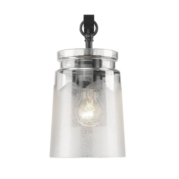 Golden Lighting Travers 1-light Wall Sconce in Matte Black