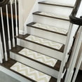 thumbnail image 1 of Traverse Design 9" X 28" Stair Treads - 70 % Cotton Anti-Slip Carpet Strips for Indoor Stairs-Easy to Install Stair Treads with Double Adhesive Tape-Safe, Extra-Grip, 7-Pack-Banana Cream Yellow, 1 of 9
