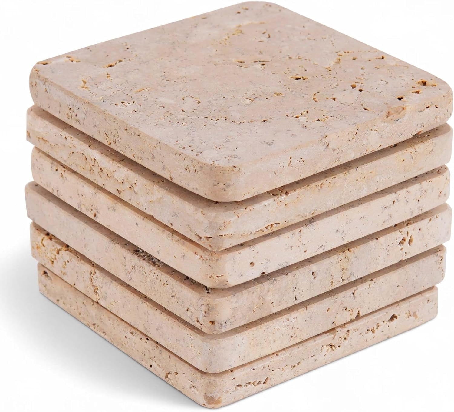 Marble Coasters Set of 6