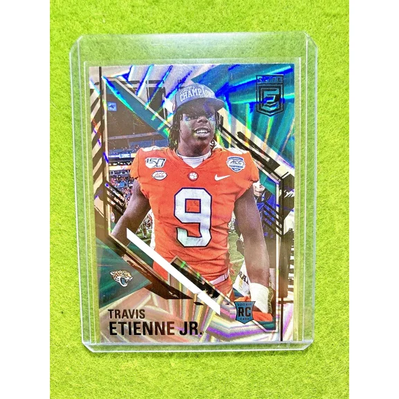 Travie Etienne RAZZLE DAZZLE PRIZM CASE HIT ROOKIE CARD 2021 Elite MAKE AN OFFER