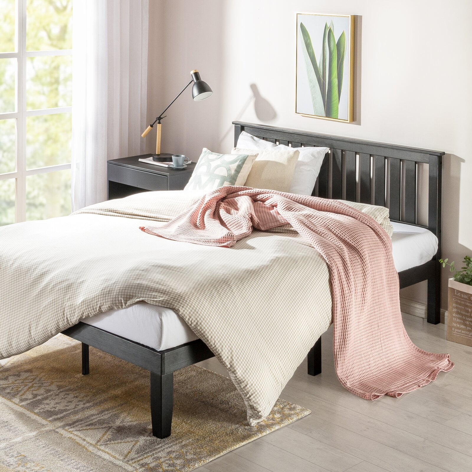 Travie solid wood platform bed deals