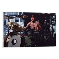 Travis Barker Poster (12) Wall Art Poster Scroll Canvas Painting Picture Living Room Decor Home 16x24inch(40x60cm)