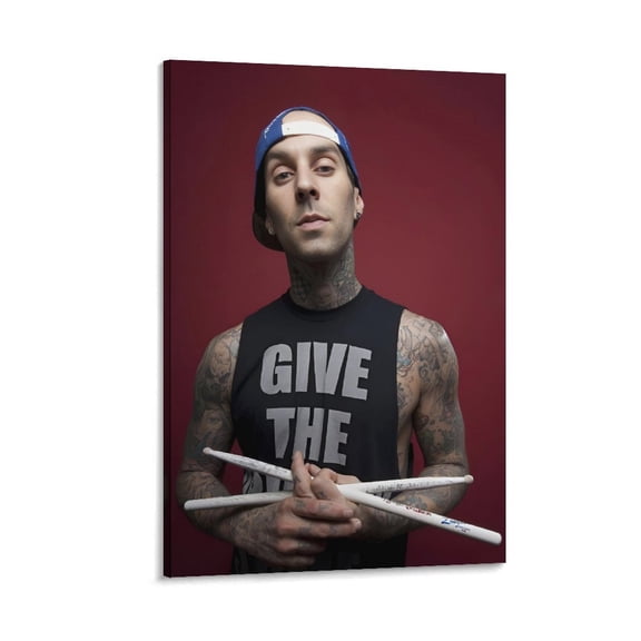 Travis Barker Poster (16) Artworks Picture Print Poster Wall Art Painting Canvas Gift Decor Home Posters Decorative 24x36inch(60x90cm)