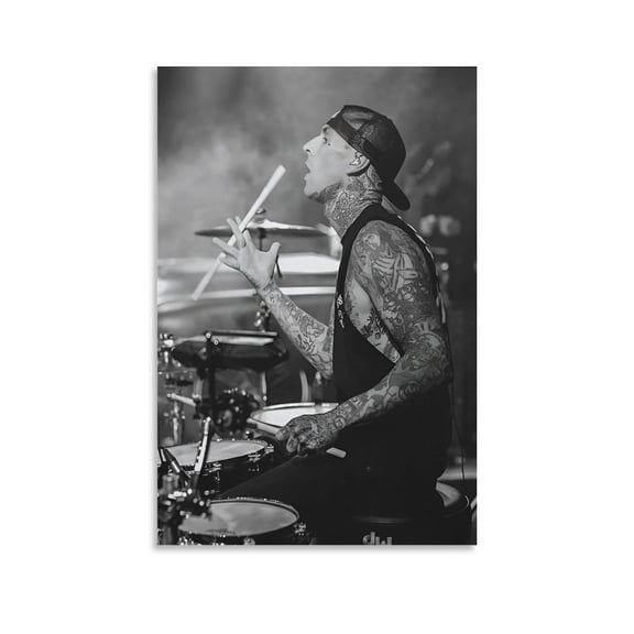 Travis Barker Poster (29) Room Aesthetic Poster Print Art Wall Painting Canvas Posters Gifts Modern Bedroom Decor 16x24inch(40x60cm)