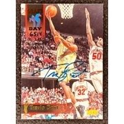 Travis Best certified autograph Georgia Tech 1995 Signature Rookies card