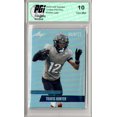 thumbnail image 1 of Travis Hunter 2024 Leaf Vaunted Metal #VM-18 Silver 25 Made Rookie Card PGI 10, 1 of 3