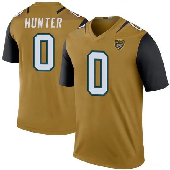 Travis Hunter Men Youth Sport Shirts Legend Gold Color Rush Bold Jersey Fan Sport Shirts