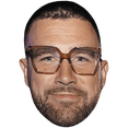 thumbnail image 1 of Travis Kelce (Glasses) Flat Cardboard Face, 1 of 5