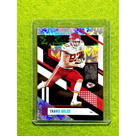 Travis Kelce IMPACT PRIZM CARD # /125 SP 2021 Chronicles Unparalleled KC CHIEFS