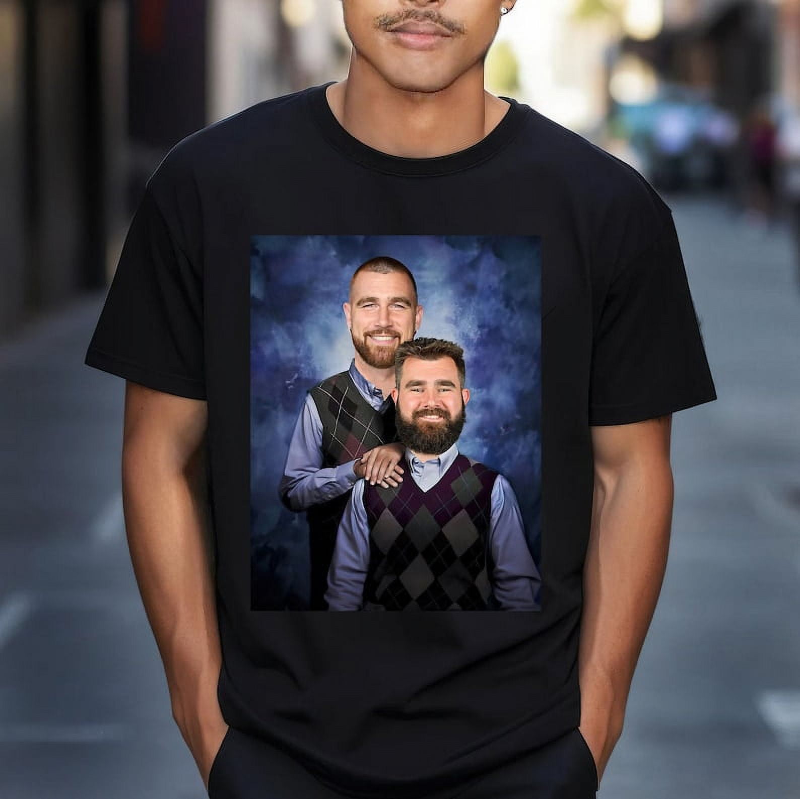 Travis Kelce Jason Kelce Step Brothers Shirt Travis Kelce Vintage The