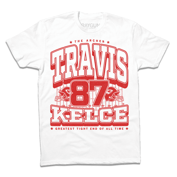 Travis Kelce Max Collegiate Graphic Tee TShirt Gift