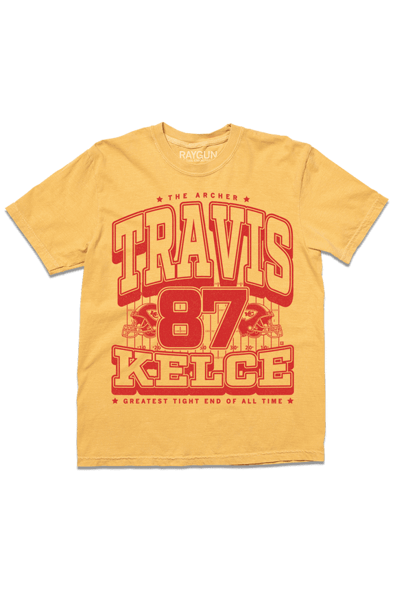 Travis Kelce Max Collegiate Heavyweight TShirt Trending Tee Best Gift Shirts