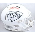 Travis Kelce Signed Chiefs F/S Salute 2024 Speed Authentic Helmet