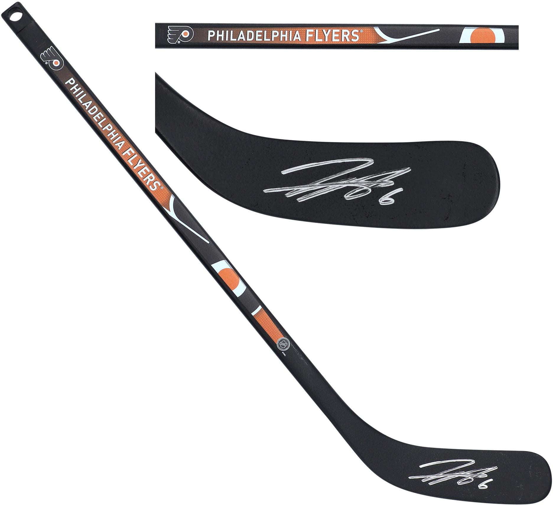 Travis Sanheim Philadelphia Flyers Autographed Mini Composite Hockey Stick - Fanatics Authentic Certified