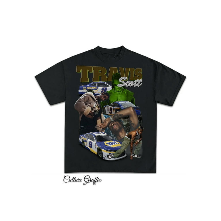 Travis! Scott Bootleg Shirt White, Vintage Rap Hip Hop Tee Travis