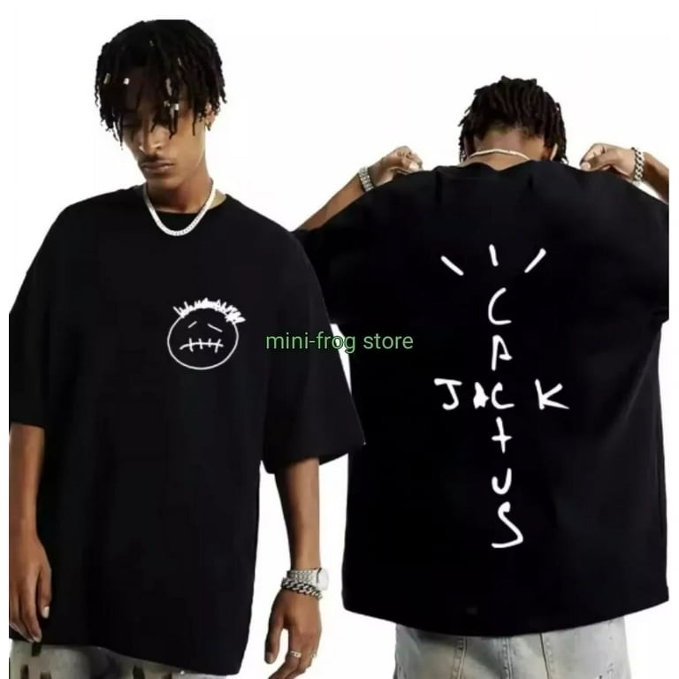Travis_Scott Cactus Jack Graphic T-Shirt Streetwear Men Women