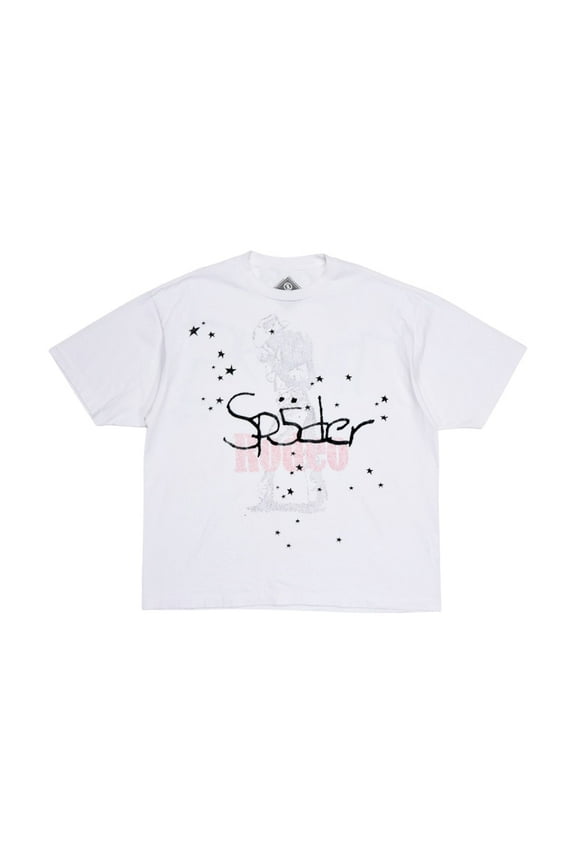 Men's Cactus Jack x Sp5der Days Before Rodeo II Tee White, from StockX