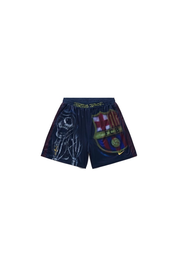 Men's x Nike x FC Barcelona Skeleton Home Shorts Multicolor, from StockX