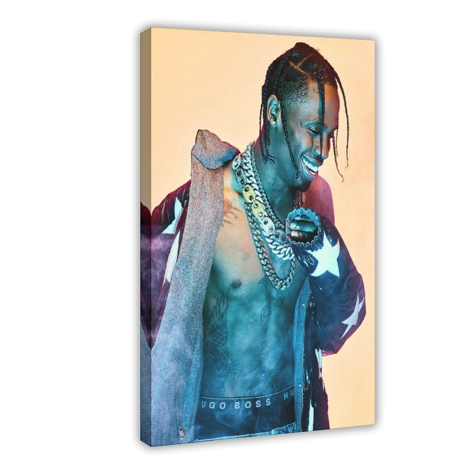 Charlie Poster Kirk Canvas Print - 20x30cm Landscape Art For Bedroom, Office & Room Decor, Ready To Hang