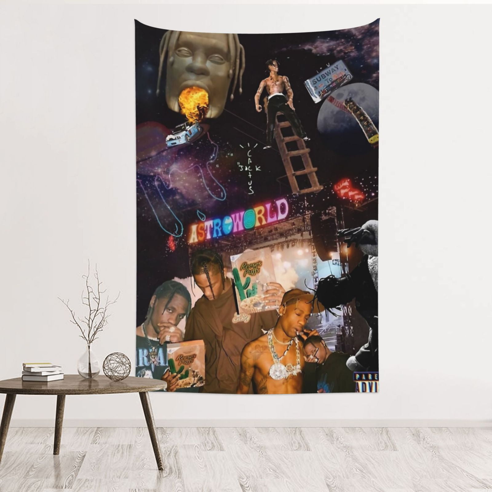 Travis Scott 'ASTROWORLD Tracklist' Poster – Posters Plug