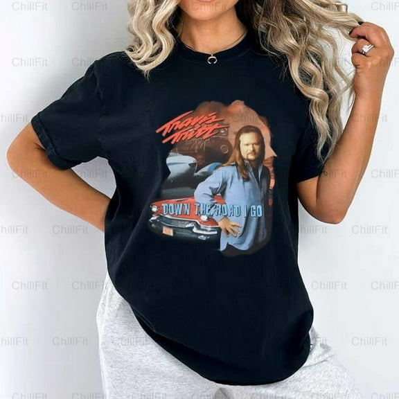 Travis Tritt Country Christmas Music Mom Fan Favorite Concert Anym Comfort Color T-Shirt V40812 Unisex, up to 4XL