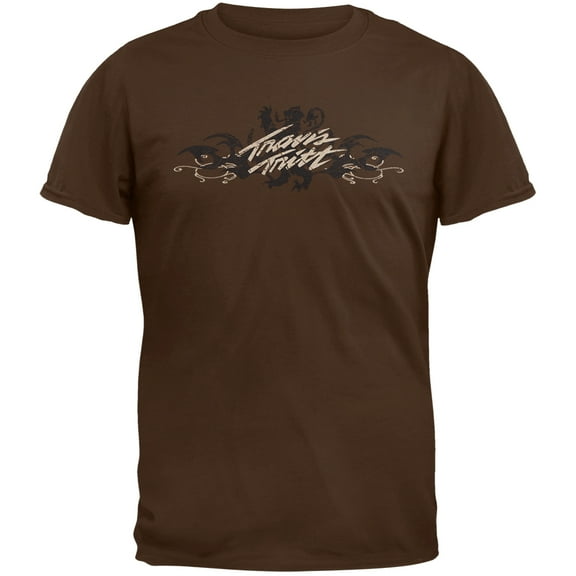 Travis Tritt Men's Tattoo Logo Lion 2009 Tour Short Sleeve T Shirt