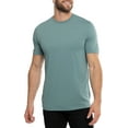 thumbnail image 1 of TravisMathew Men's The Crew Shirt (HEATHER SILVER PINE, XL), 1 of 3