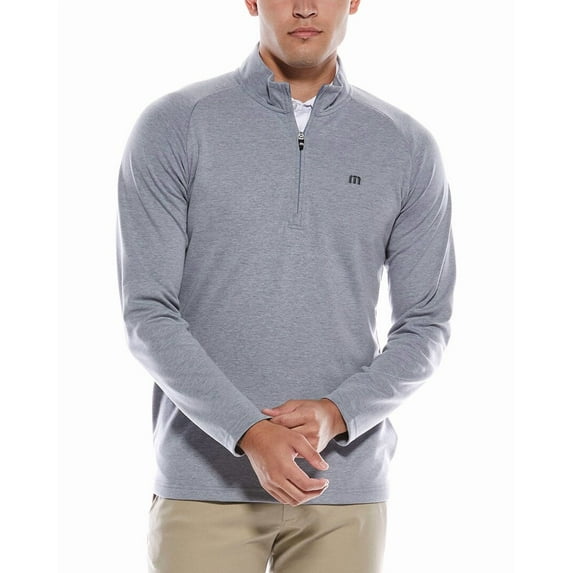 TravisMathew mens Upgraded Pullover, m, Gray