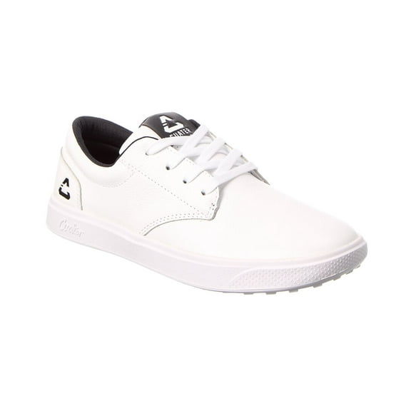 TravisMathew The Wildcard Leather Golf Shoe, 9.5, White