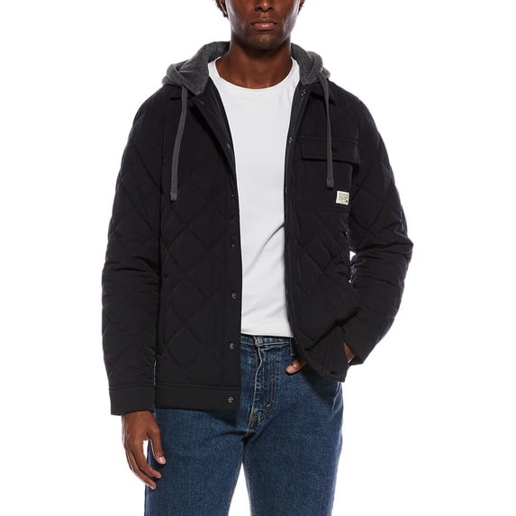 TravisMathew mens Grey Wave Jacket, m, Black