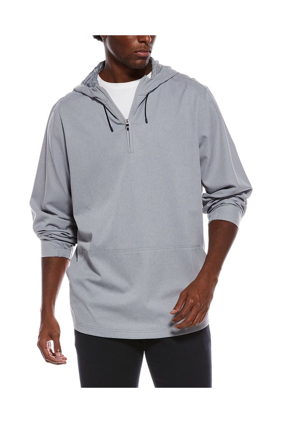 mens  Tech Hoodie Jacket, m, Grey