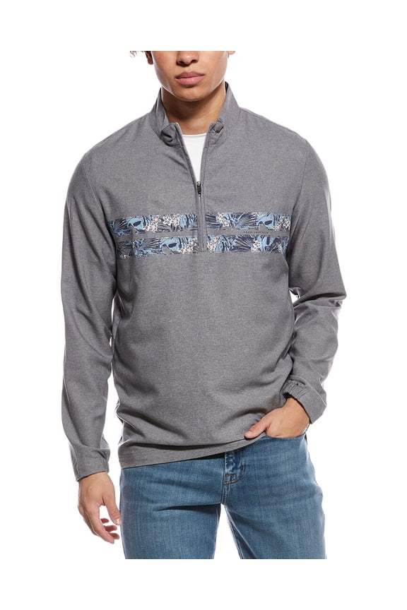 mens Travis Matthew Move Mountains Jacket, s, Grey