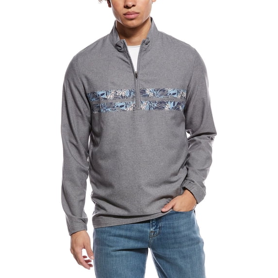 TravisMathew mens Travis Matthew Move Mountains Jacket, s, Grey