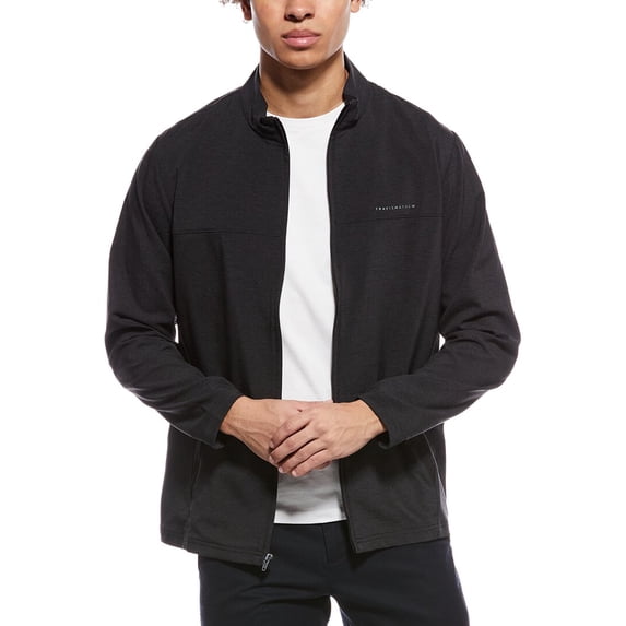 TravisMathew mens Travis Matthew Valley View Jacket, l, Black