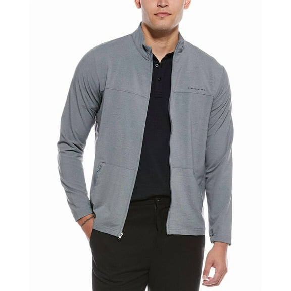 TravisMathew mens  Valley View Jacket, s, Gray