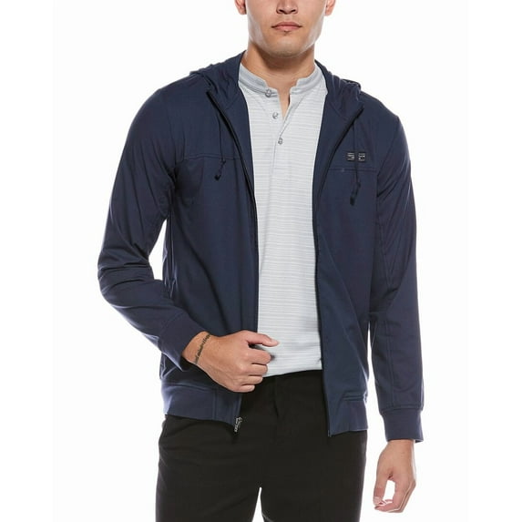 TravisMathew mens Wanderlust Hoodie, XL, Blue