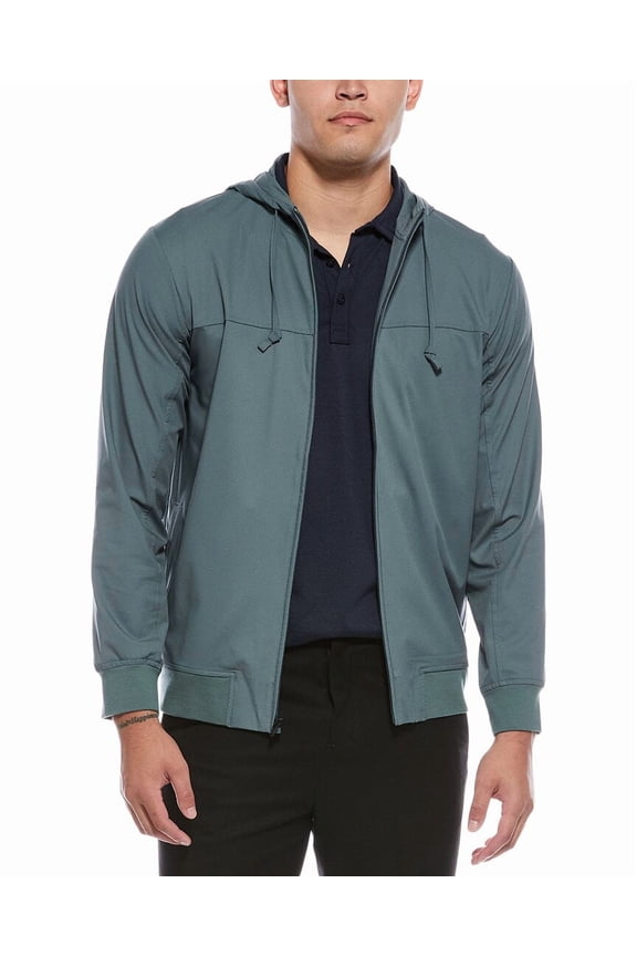 mens Wanderlust Hoodie, XL, Green