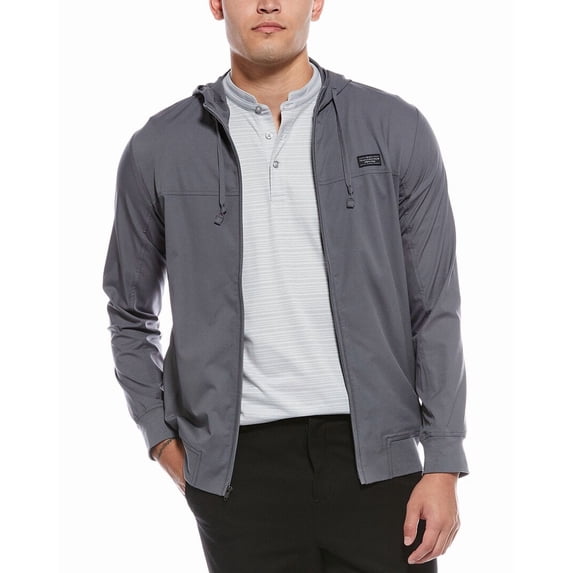 TravisMathew mens Wanderlust Hoodie, l, Gray