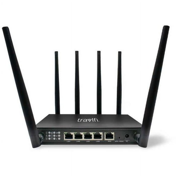 Travlfi Journey XTR Mobile 4G Lite Router & Wi-Fi Extender with Vsim Technology