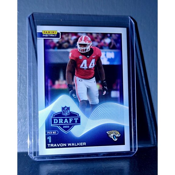 Travon Walker 2022 Panini NFL Instant Draft Night #1 Rookie Card 1 of 3171